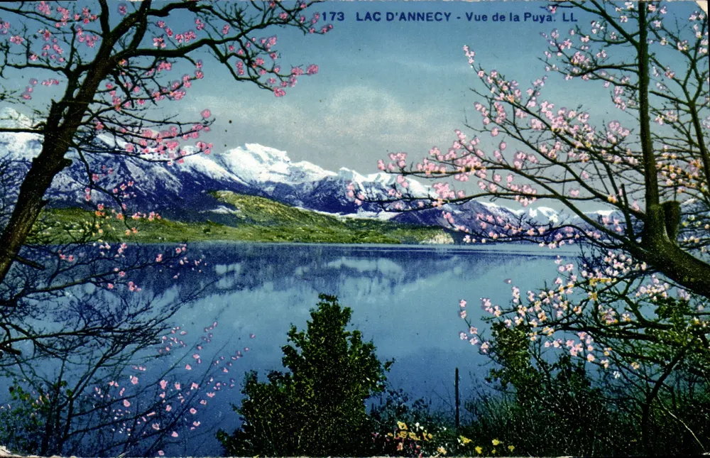 Lago de Annecy — Vista da Puya — LL n°173 - Frente