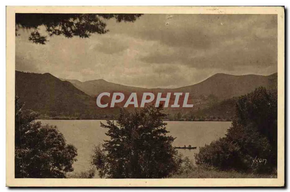 Lago Chambron — Mont-Dore — Les Éditions d'Art, 15 Rue Maréchal, Paris - Frente