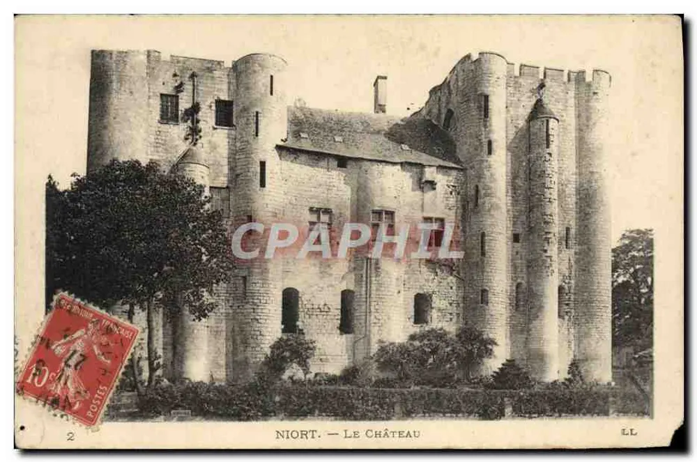 Niort — O Castelo — Editor LL - Frente