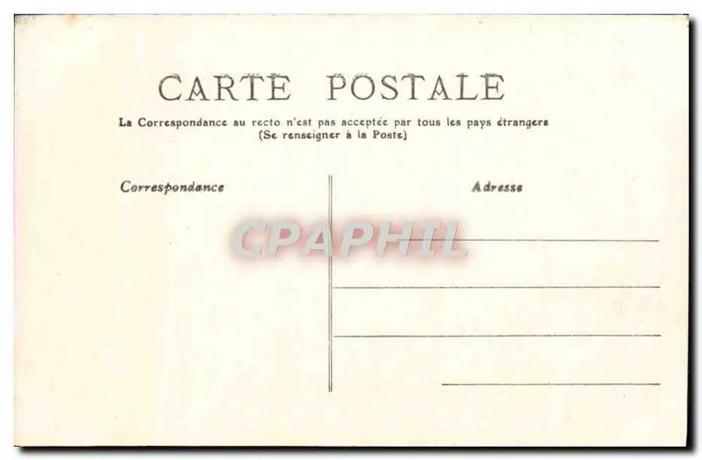 Tours - Das Rathaus - Der Saal der Feste — Verlag C.C.C. Nr. 203 - Rückseite