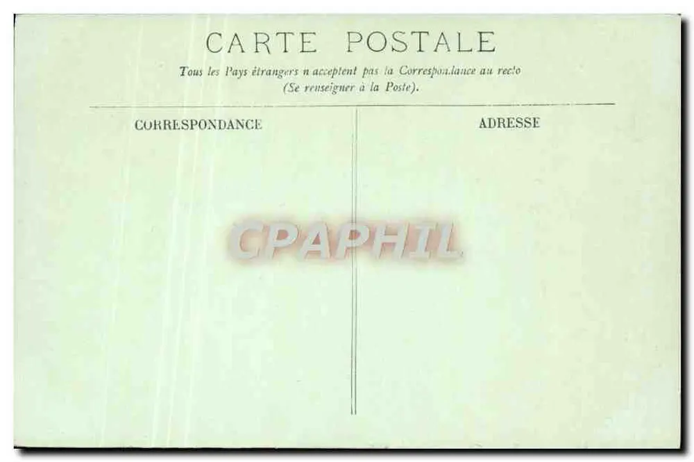 Paris — O Hôtel-de-Ville — LL. — n° 119 - Verso