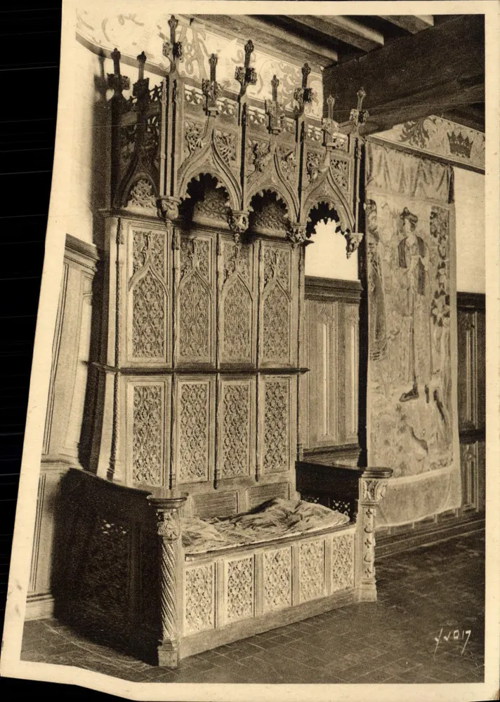 Schloss Langeais — Stühle des 15. Jahrhunderts — Les Éditions d'Art XON, Paris - Vorderseite