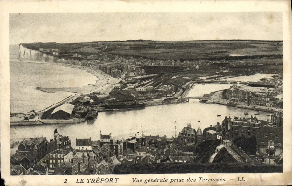 Le Tréport — Allgemeiner Blick von den Terrasses — LL - Vorderseite