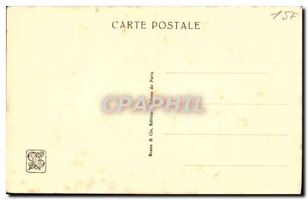 Estátua da Virgem com o Menino — Mater Amabilis — Mille Monginot, n° 01040 - Verso