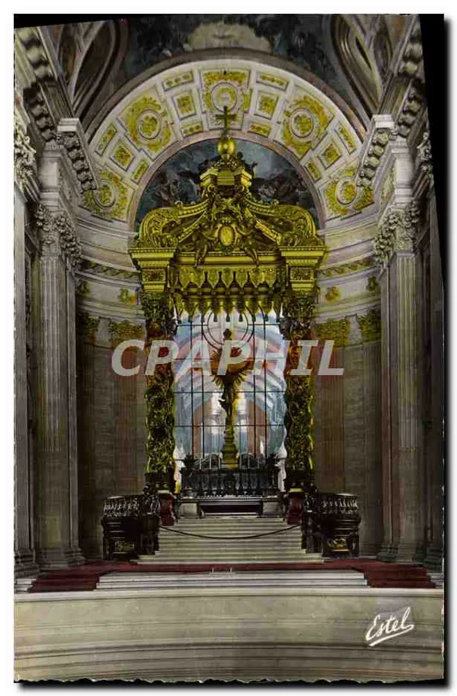 Paris - Les Invalides — O Grande Altar do Dômer — Editor Estel, n° 306 - Frente