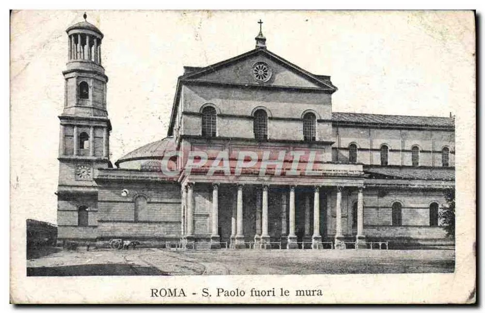 Roma - S. Paolo fuori le mura — unbekannter Verleger, Seriennummer nicht sichtbar - Vorderseite