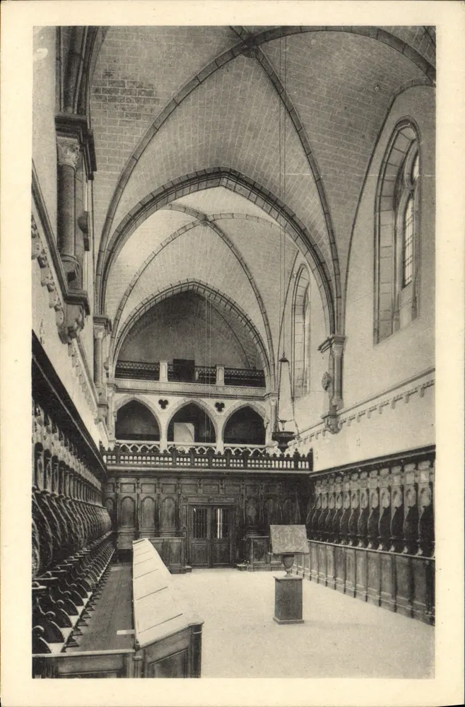 Mosteiro da Grande Chartreuse — Igreja conventual — Edição dos Monumentos Históricos - Frente