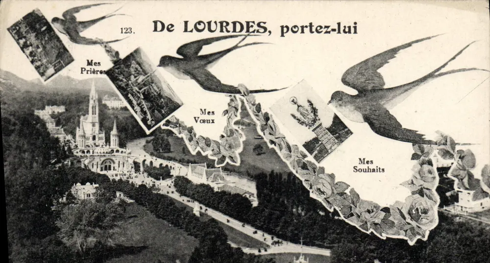 De Lourdes, portez-lui — 123. — Edição Grand Pâtis de la Chaîne - Frente