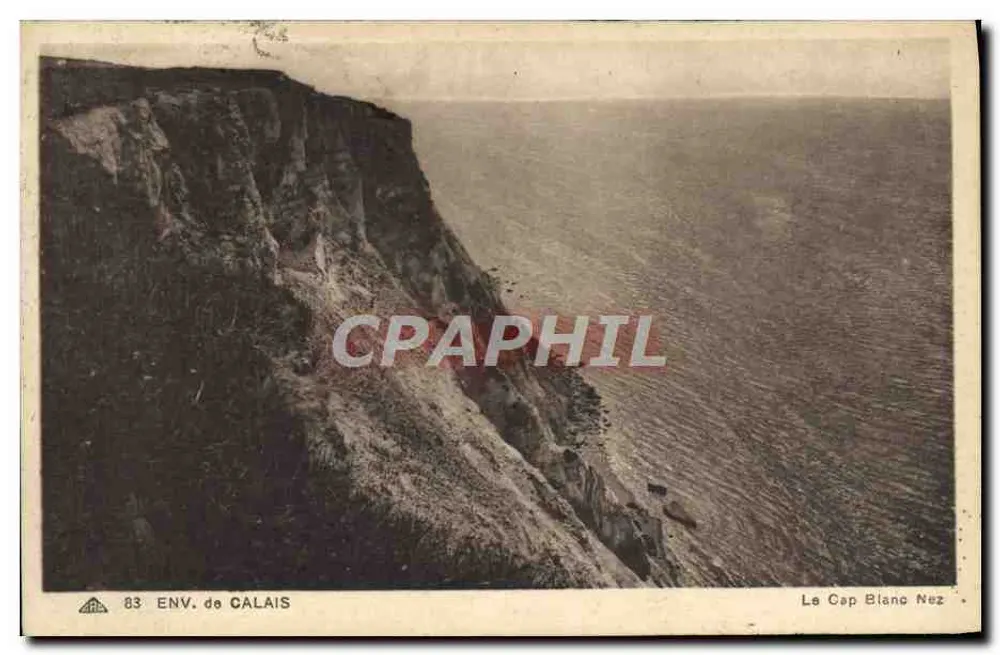 O Cap Blanc Nez — Env. de Calais — 83 - Frente