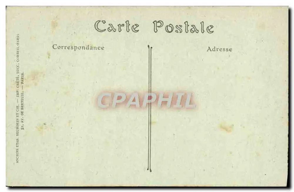 Niort — Kirche Notre-Dame, der Große Portal (15. Jahrhundert) — JND Phot. - Rückseite