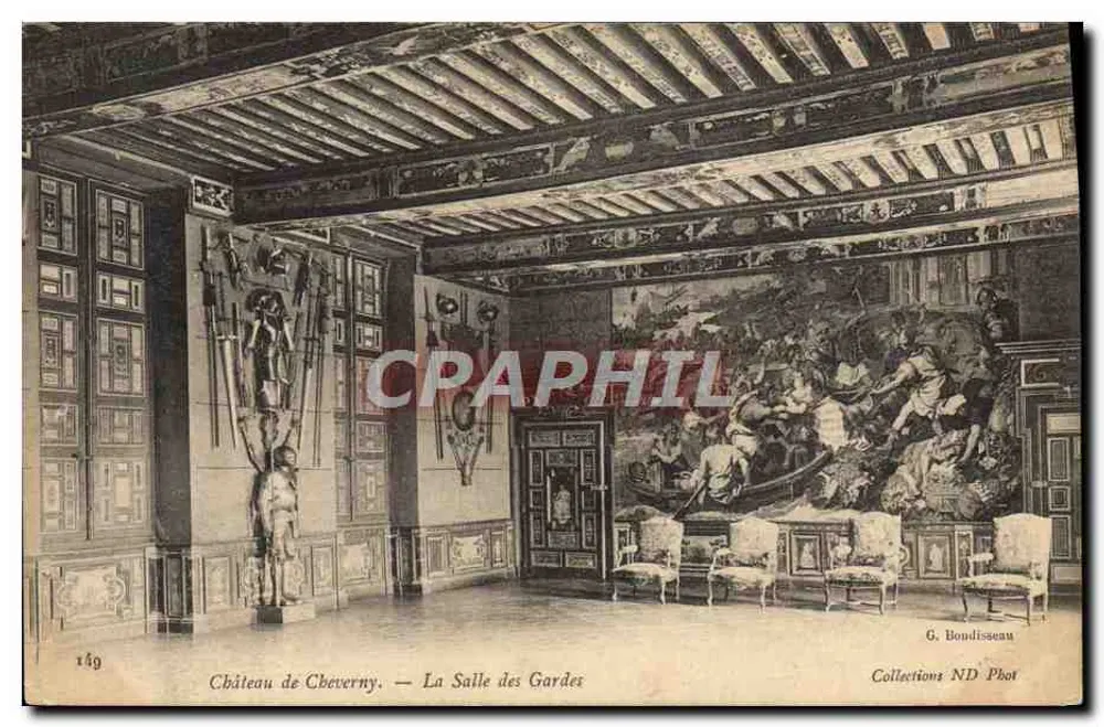 Schloss Cheverny — Die Wachstube — G. Bondisseau - Vorderseite