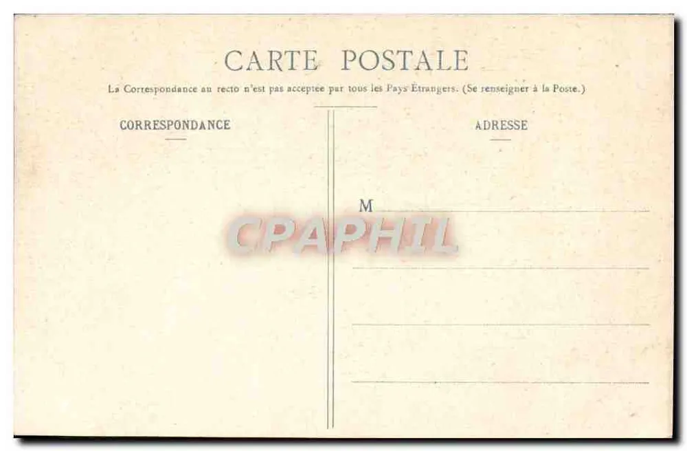 Chapelle St-Louis - Grabmal von Louis-Philippe — Dreux — Verleger Ch. Foucault, Nr. 24 - Rückseite