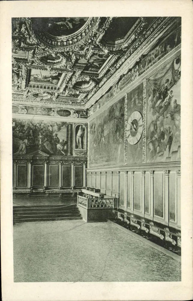 Halle des Colleges — Palazzo Ducale, Venedig — Verlag A. Bräsigghelli, Udine - Vorderseite