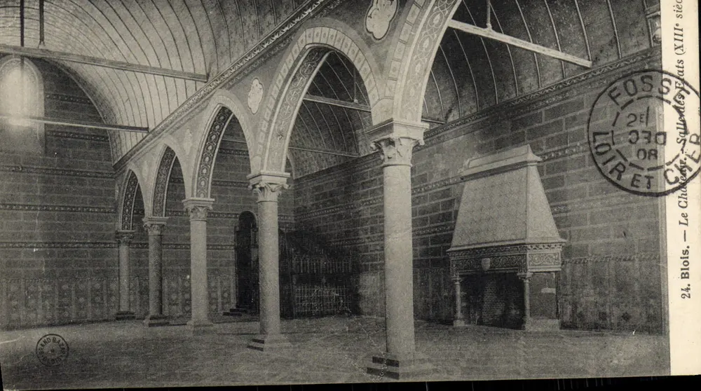 Das Schloss - Saal der Staaten (13. Jahrhundert) — Biols, Loir-et-Cher - Vorderseite