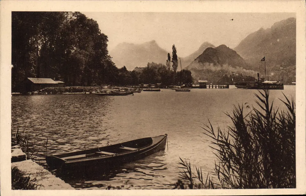 Het meer van Annecy — Talloires — Uitgever: Het meer van Annecy, Talloires - Voorkant