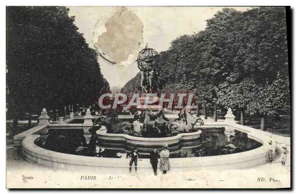 Fonte do Observatório — Paris — ND. Pio. - Frente