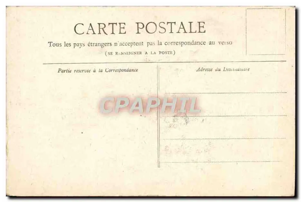 Paris — A Igreja da Trindade — Coleção Petit Journal - Verso