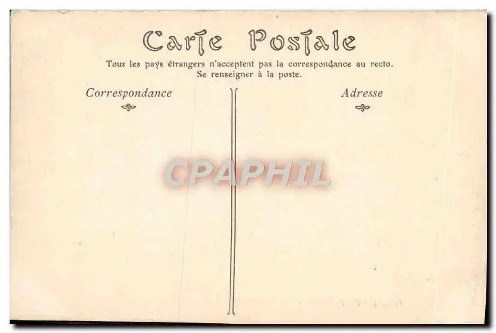 Palácio de COMPIÈGNE — A Biblioteca — ND Phot, n°69 - Verso
