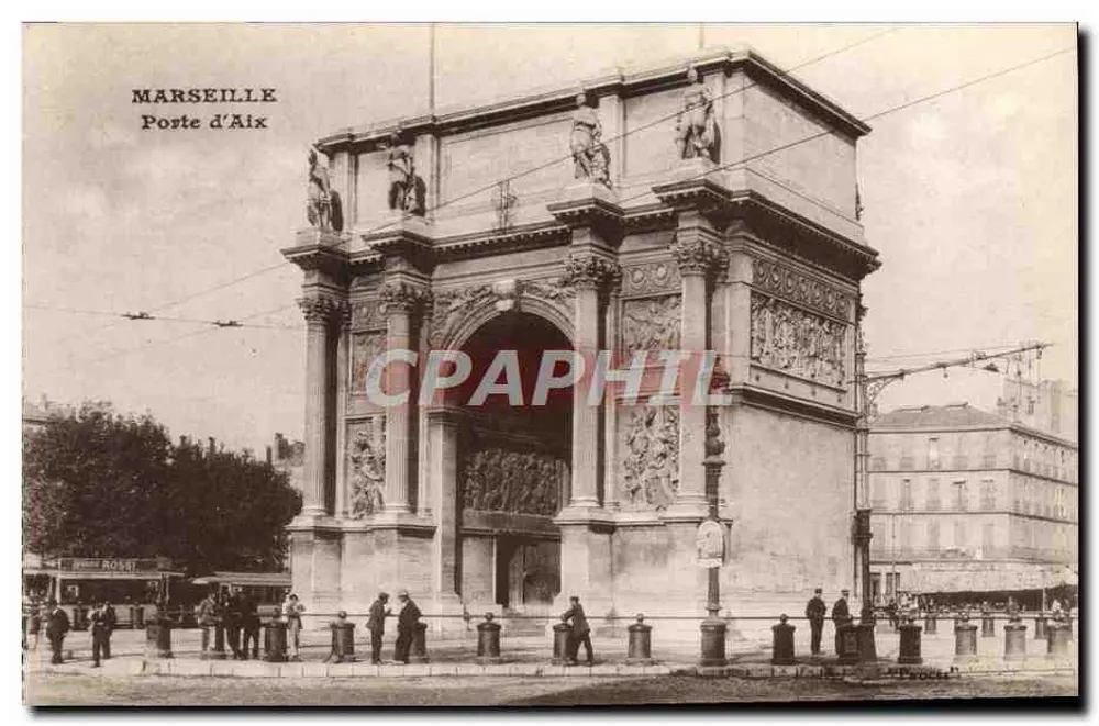Marseille — Porte d'Aix — editor Rosset - Frente