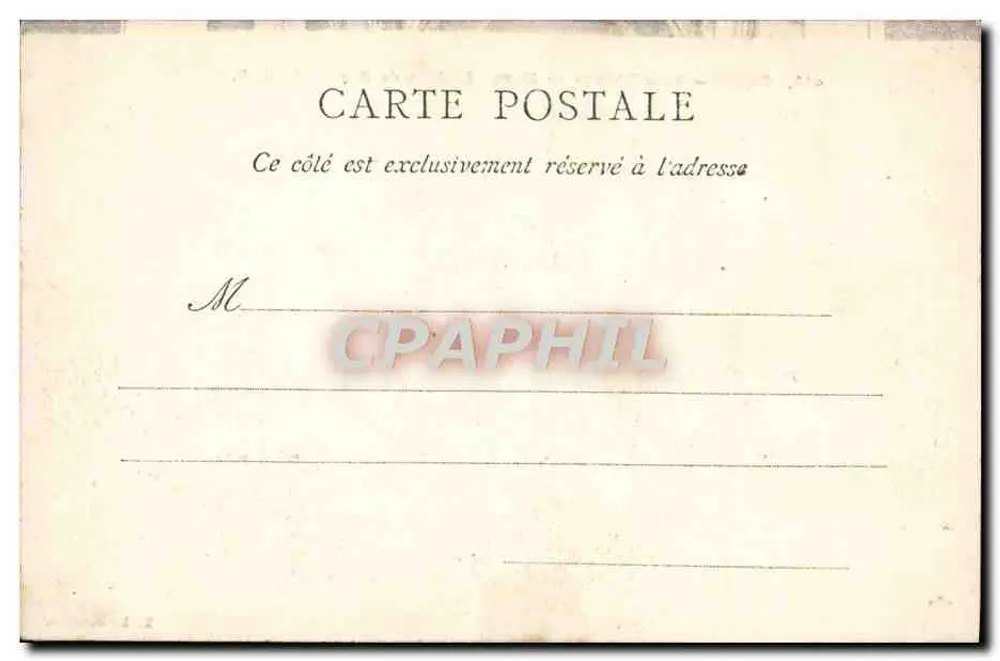 Paris — Sainte-Eugénie du Mont — Der Chorvorhang — C.L. O. - Rückseite