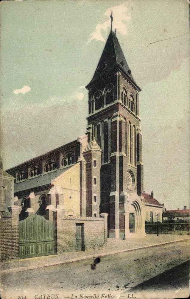 Cayeux — A Nova Igreja — LL, n° 204 - Frente