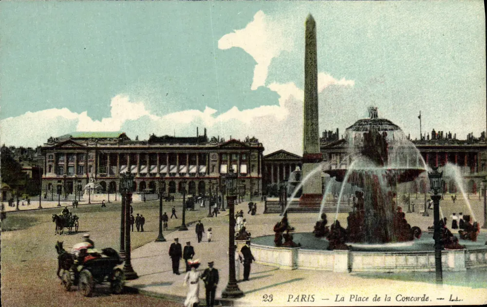 Paris — A Place de la Concorde — L.A. — n°23 - Frente
