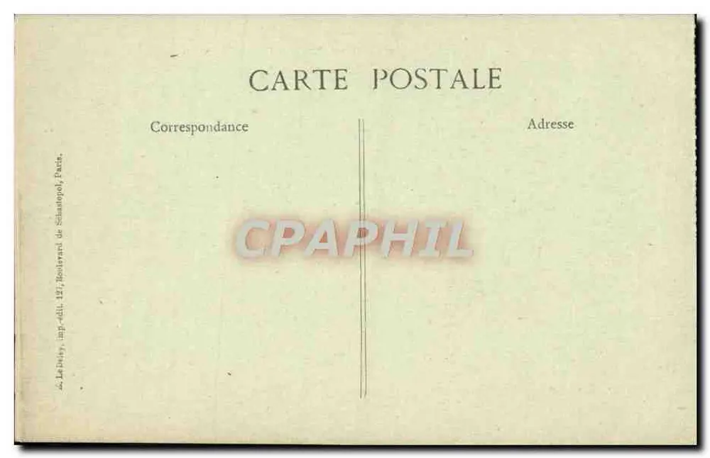 Paris - Passy - Die Metropolitain-Brücke — n° 4337 - Rückseite