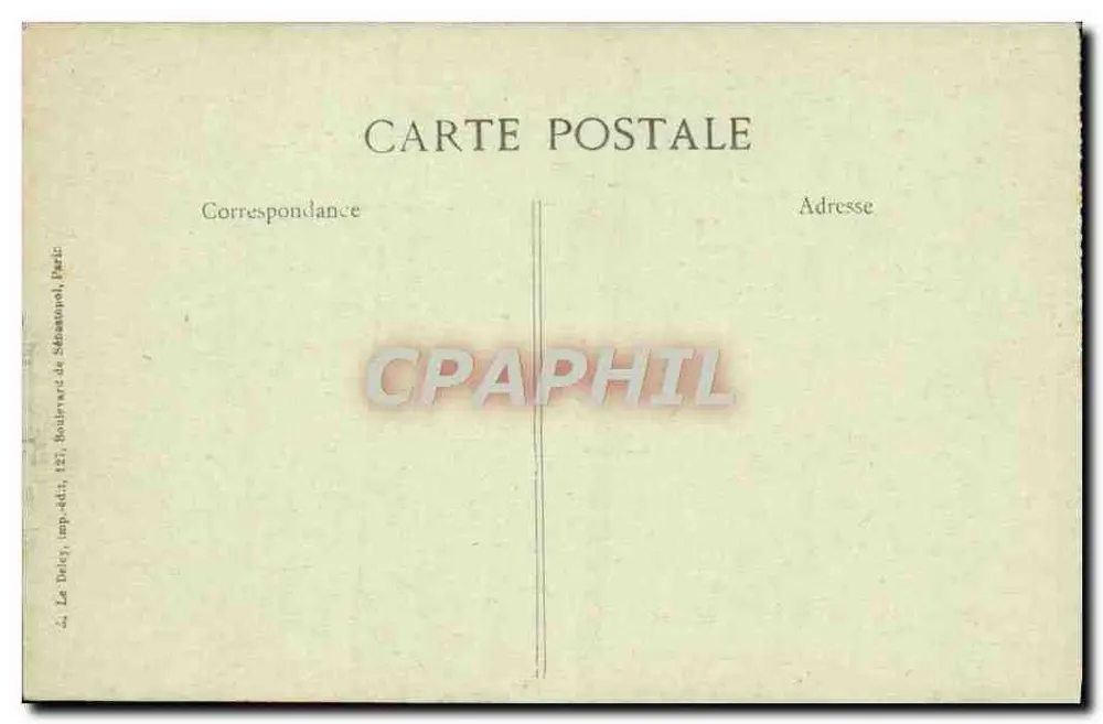 PARIS — Notre-Dame — A Abside — Estilo ogival — Construída de 1163 a 1315, restaurada de 1845 a 1857 por Lassus e em 1879 por Viollet-le-Duc. - Verso