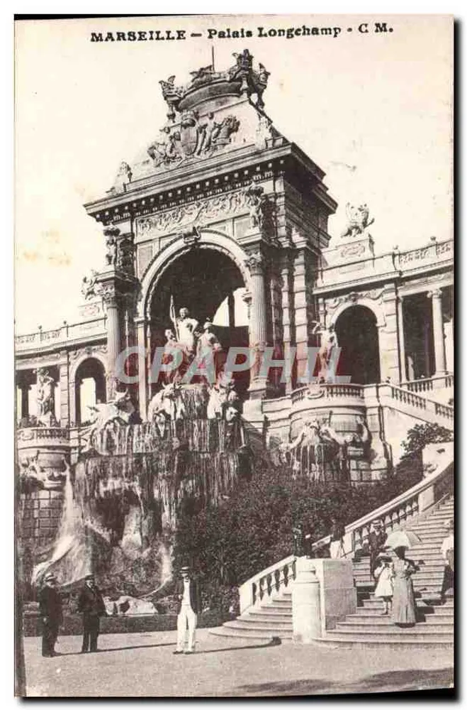Marseille — Palácio Longchamp — C.M. - Frente