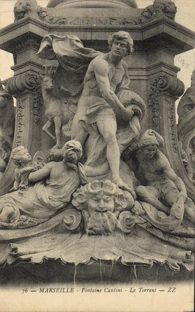 Marseille - Fontaine Cantini - Le Torreni - ZZ - Vorderseite