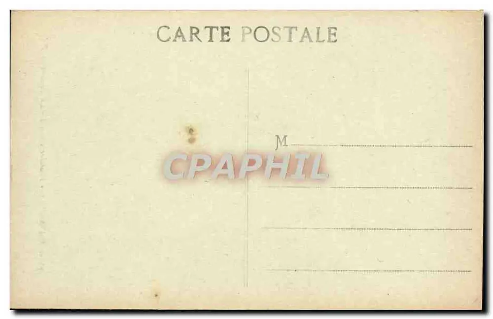 Marseille - Fontaine Cantini - Le Torreni - ZZ - Rückseite