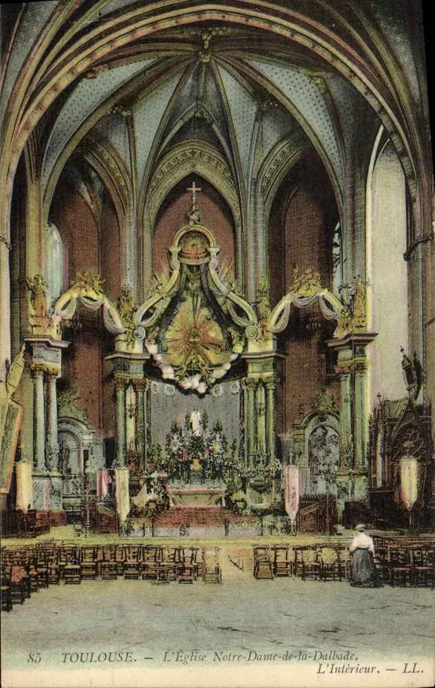 Toulouse — Kirche Notre-Dame-de-la-Dalbade — LL, n°85 - Vorderseite