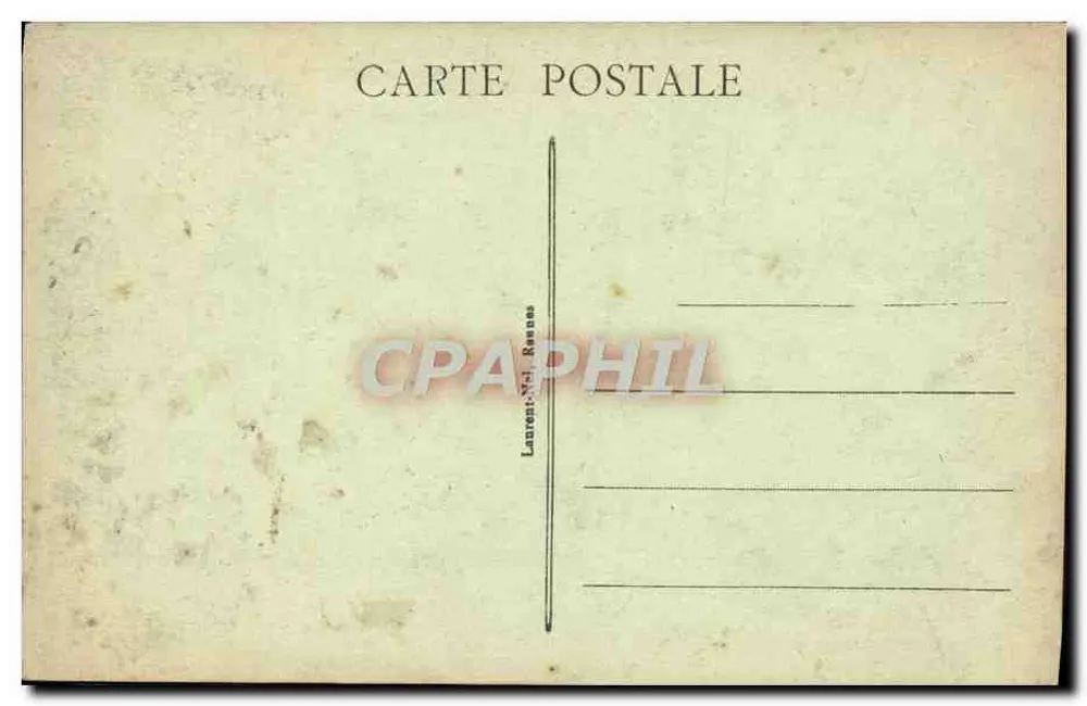 Côte d'Emeraude — As Margens da Rance — Vista de Dinard — Laurent-Nich. Rennes - Verso