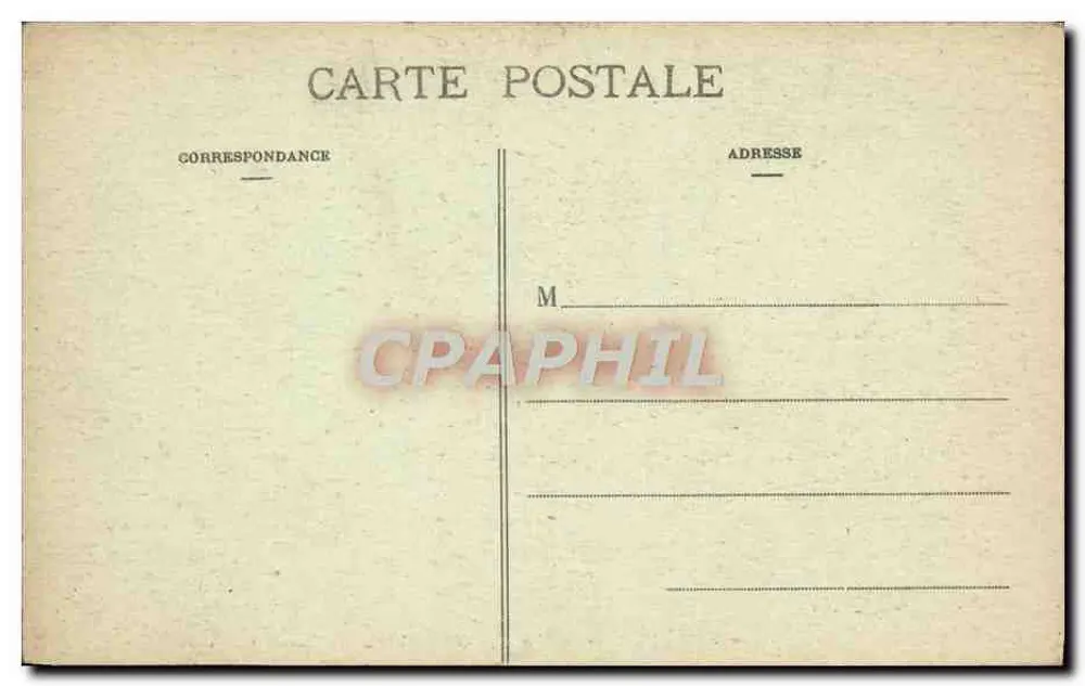 PAU - Eine Ecke des Boulevards und die Kette der Pyrenäen — Edition Galeries Modernes, n°21 - Rückseite