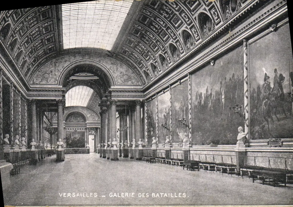 Versailles — Galeria das Batalhas — Editor não visível, número de série ilegível - Frente