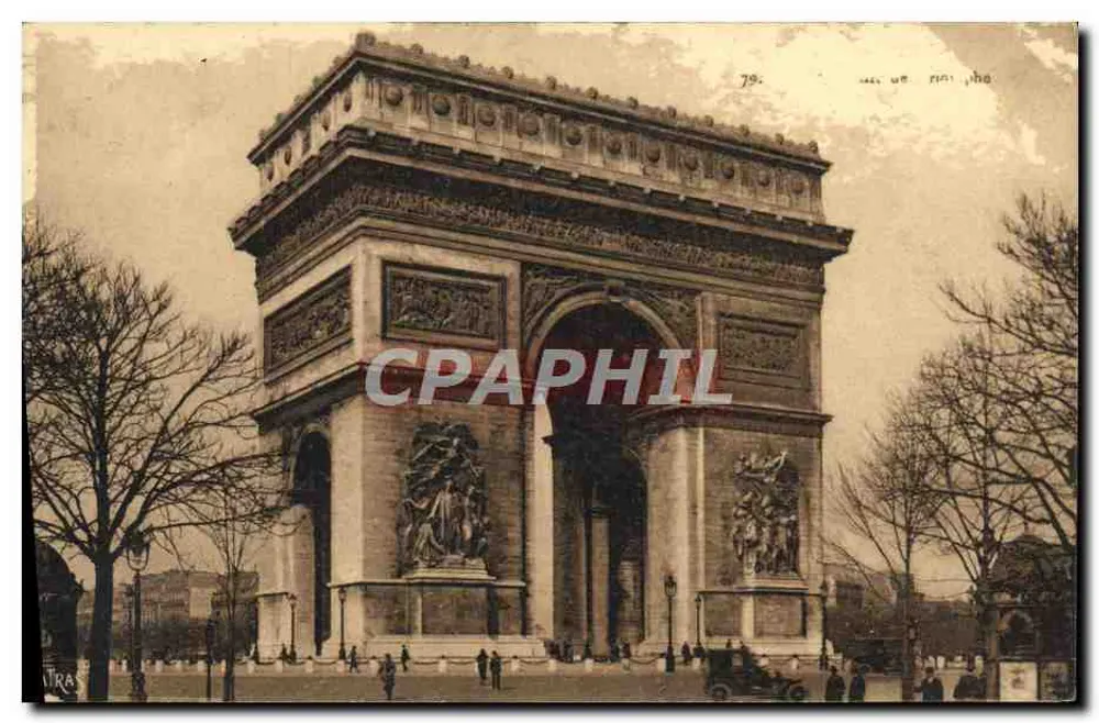 Arco do Triunfo — Paris — Éditions d'Art 'Paris' - Frente