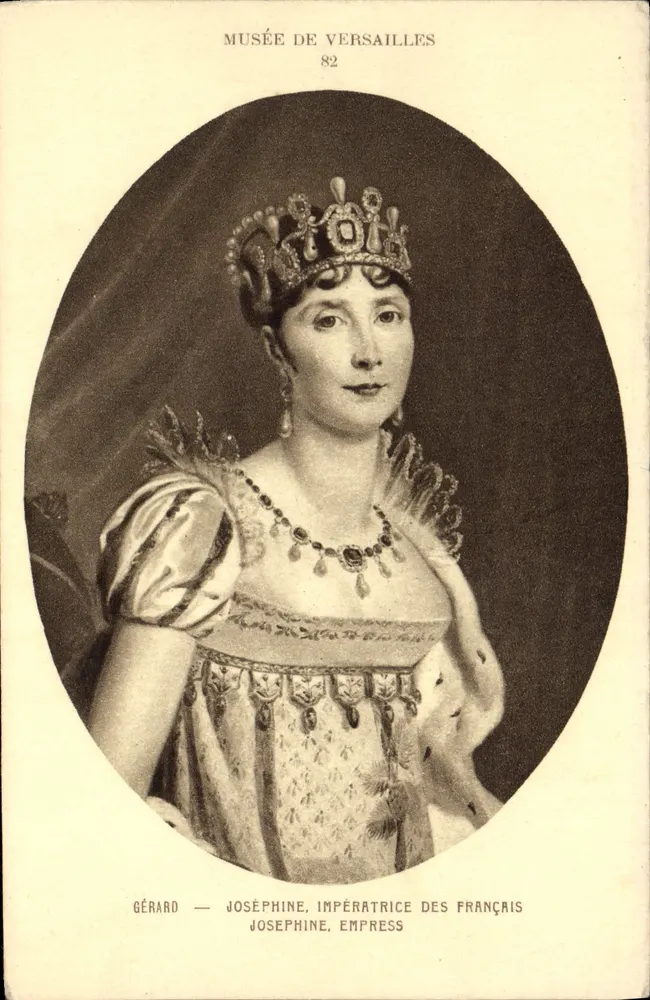 Joséphine, Kaiserin der Franzosen — Museum von Versailles — Gérard — n°82 - Vorderseite