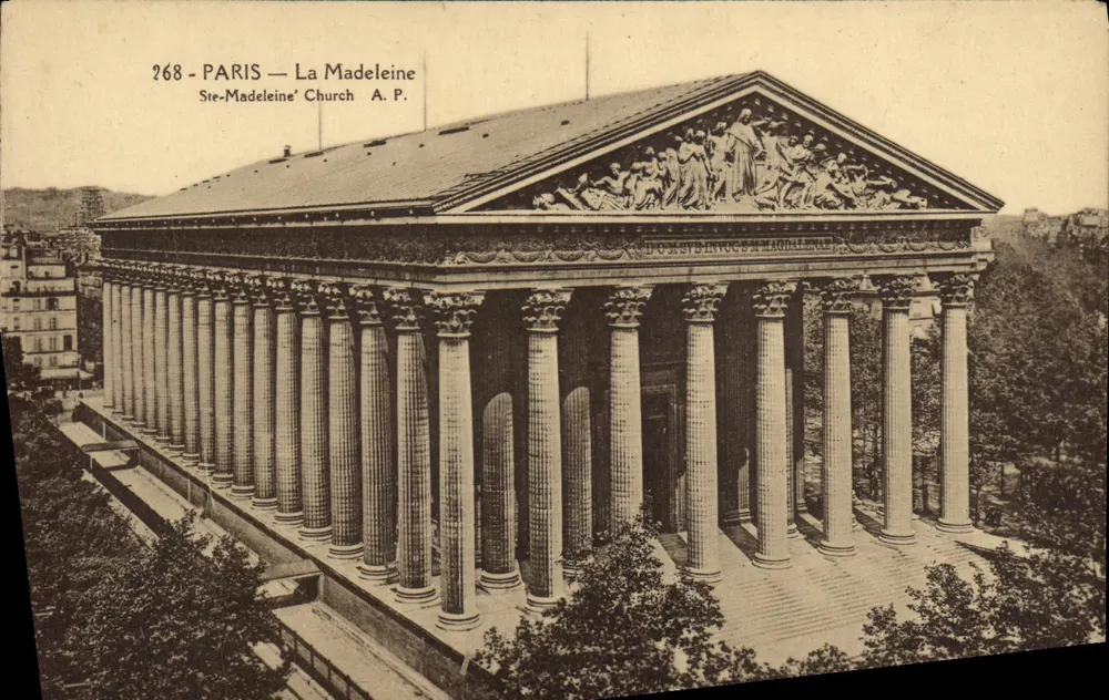 Paris — A Madeleine — A.P. n°268 - Frente