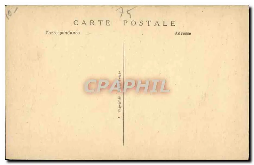Paris — A Madeleine — A.P. n°268 - Verso