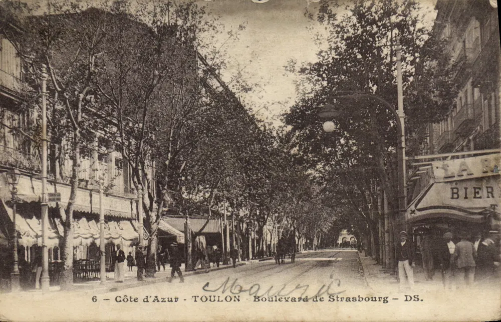 Toulon - Boulevard de Strasbourg — Côte d'Azur — DS. — éditeur DS. - Frente