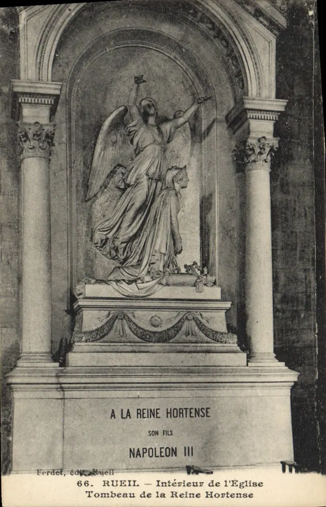 Rueil - Innenansicht der Kirche - Grab der Königin Hortense - Vorderseite