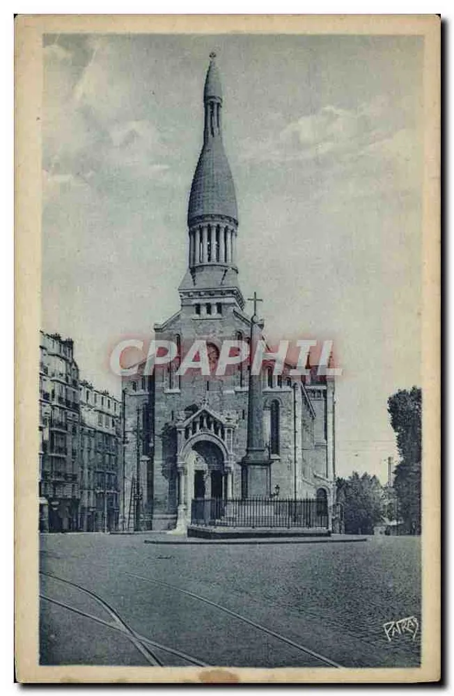 Igreja N.-D. d'Auteuil — Paris — Edições de Arte 'Patreys' - Frente