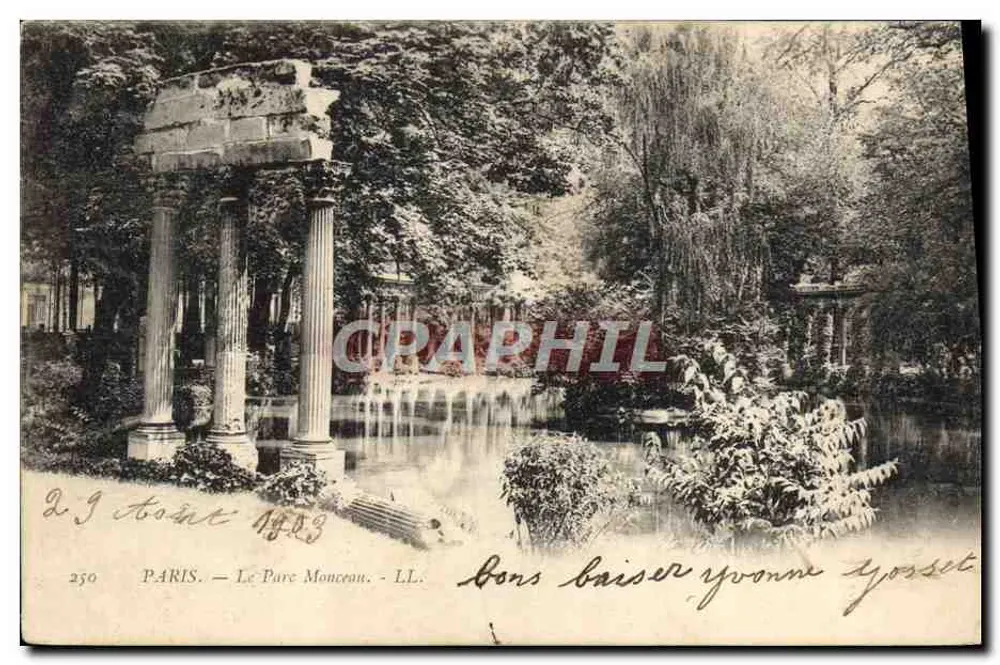 पेरिस — पार्क मॉंसॉ — LL. — 250 - आगे