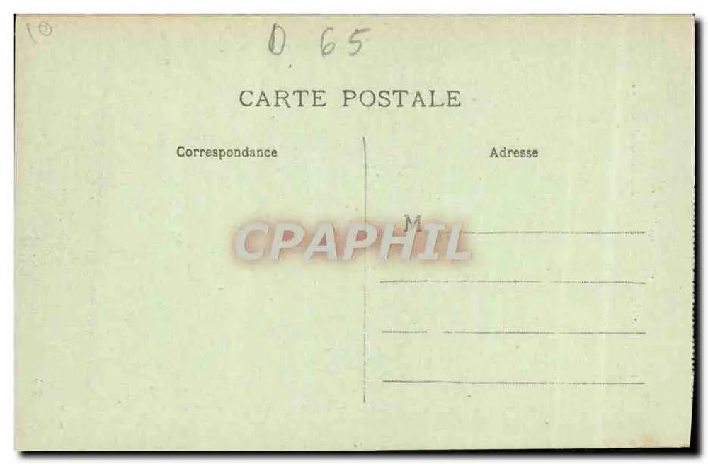 Die Pyrenäen — Die Straße von Luz-Saint-Sauveur zur Porte d'Espagne — n° 065 - Rückseite