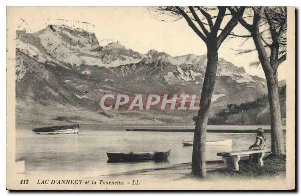 LAC D'ANNECY e a Tournette — LL — n°113 - Frente