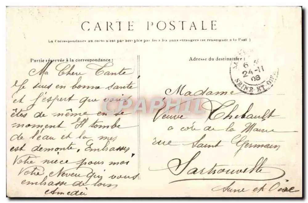 Saint-Malo — Mare aux Cannetons — G.F. n°4215 - Rückseite