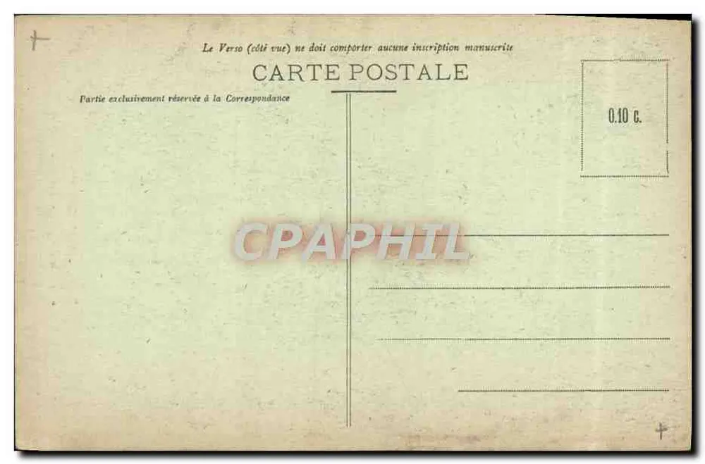 Mont-Saint-Michel — Crypte des gros piliers (XVe siècle) — J.P. 50, Édition spéciale à l'Abbaye - Rückseite