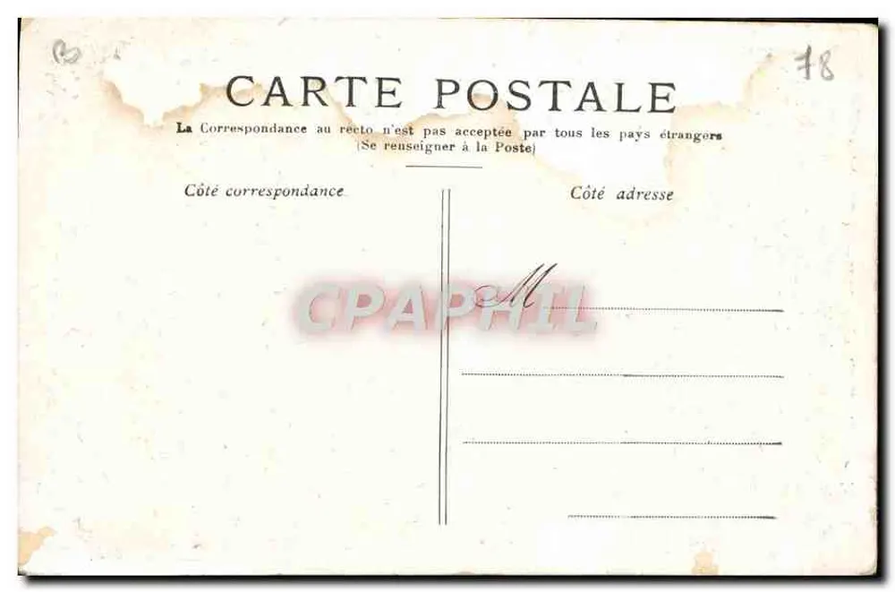 Versailles — Bonaparte 1. Konsul, von Isabey - Rückseite