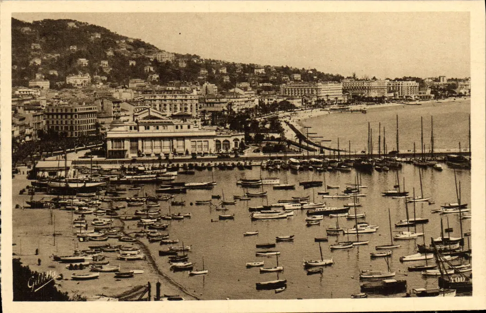 Cannes — Das Casino und Hotels — L. Gilletta, Cannes - Vorderseite