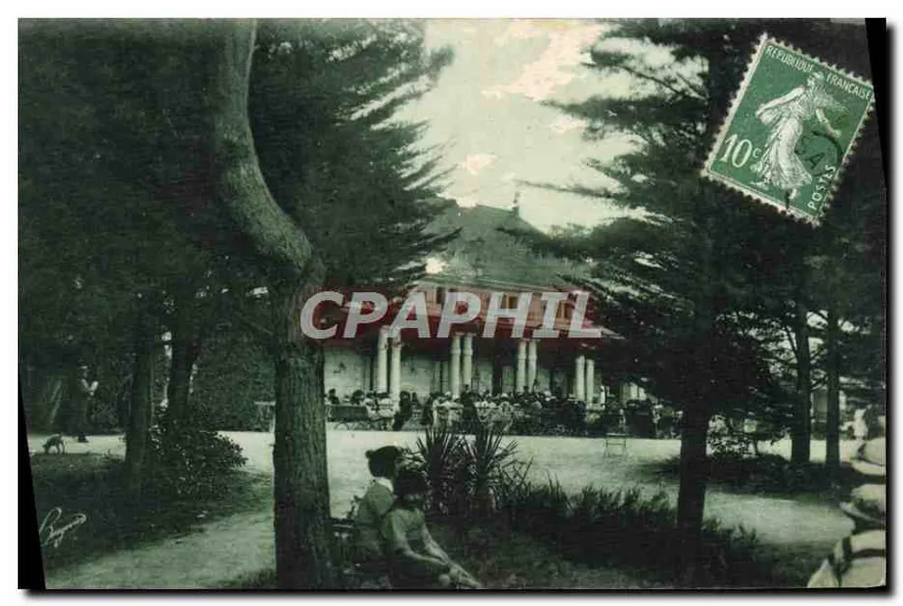 Châtelailly-Plage — Kasyno w Parku — R. Bergeron, La Rochelle - Awers